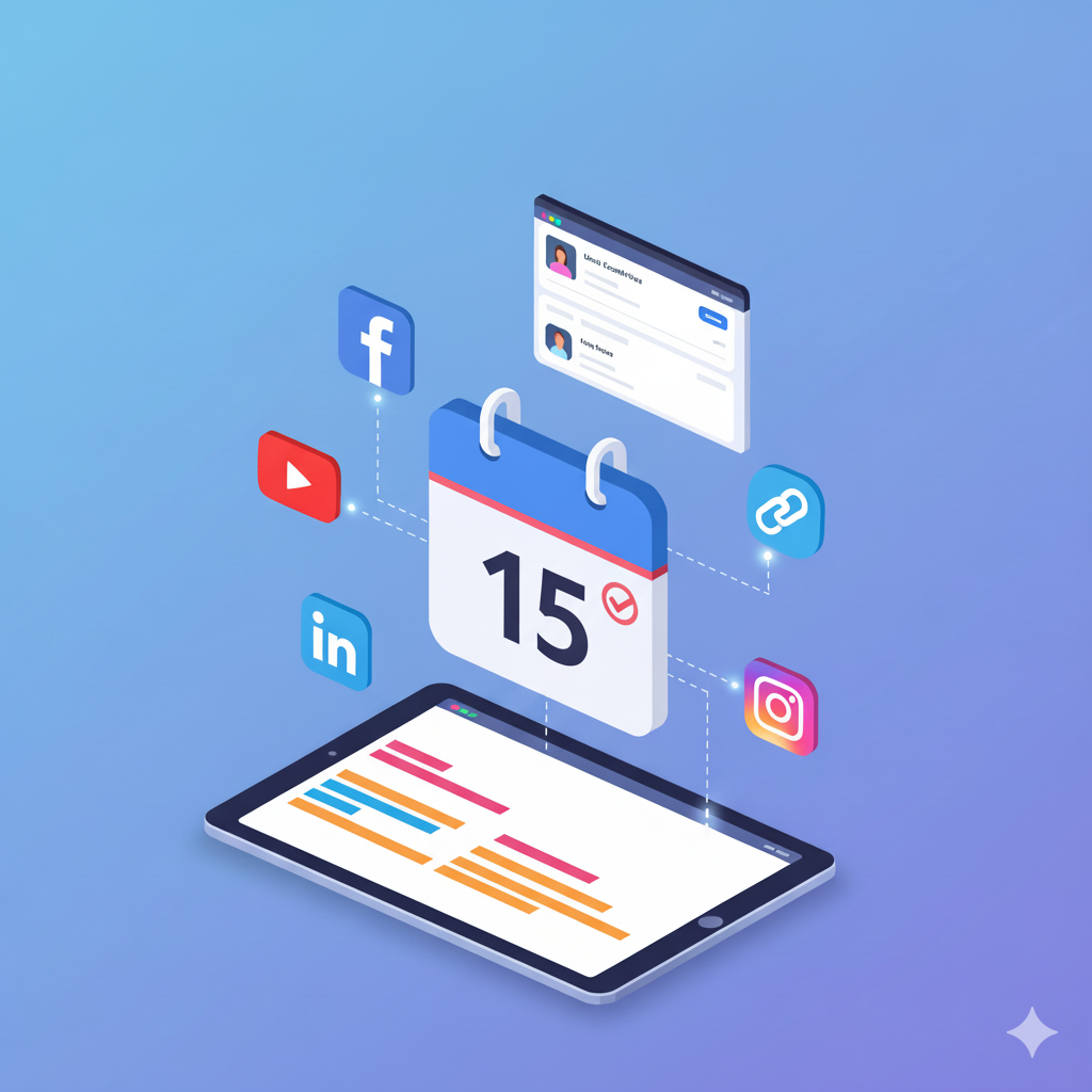 How Social Media Scheduling Tools Improve Your Visibility